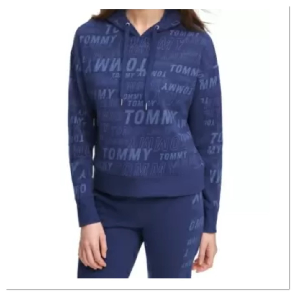 Women’s Sport Logo Printed Cropped Hoodie Tommy Hilfiger